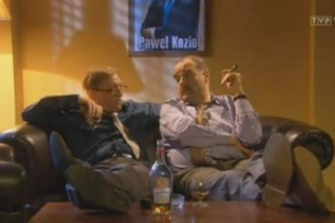RANCZO 7 odc. 91 ostatni. Czerepach (Artur Barciś), senator Kozioł (Cezary Żak)