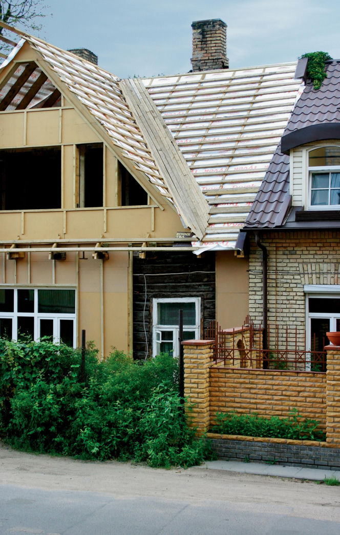 Ocieplanie od zewnątrz budynków drewnianych