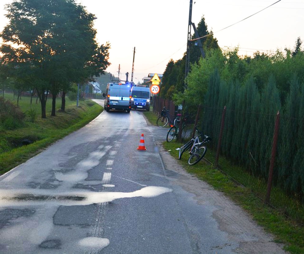 Poważny wypadek rowerzystów w Krośnie