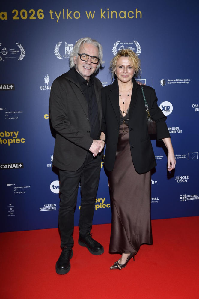 Bezrobotny Piróg, kolorowa Sadowska i amerykański Zawierucha na premierze filmu