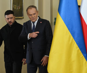 Wołodymyr Zełenski, Donald Tusk