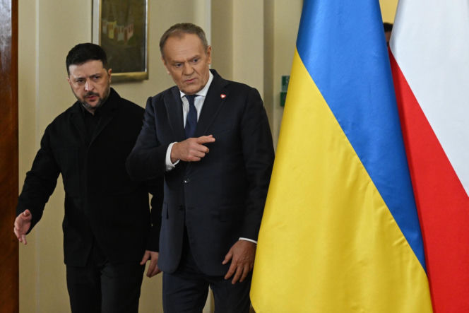 Wołodymyr Zełenski, Donald Tusk