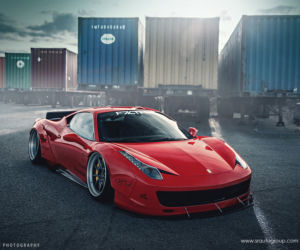 Ferrari 458 Italia po tuningu Liberty Walk Performance