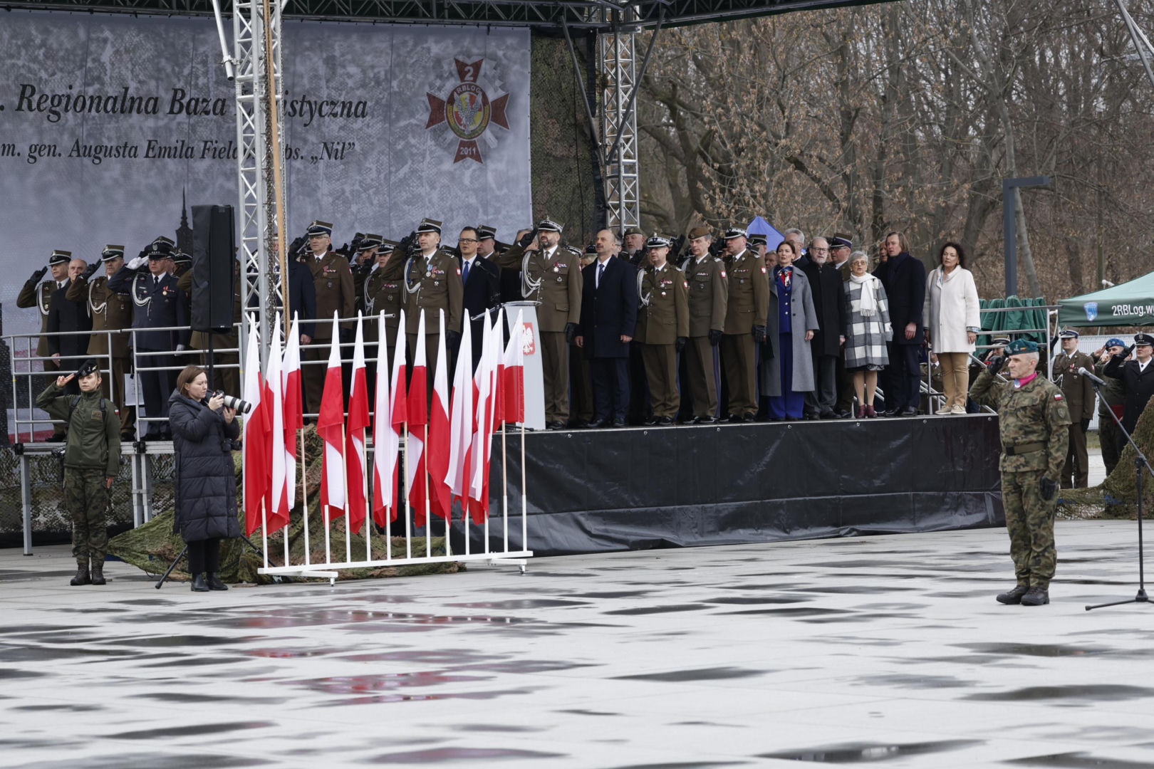 Regionalna Baza Logistyczna otrzymała sztandar wojskowy