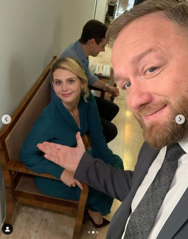 Przyjaciółki 18 sezon. Paweł (Bartek Kasprzykowski), Renata (Izabela Zwierzyńska)