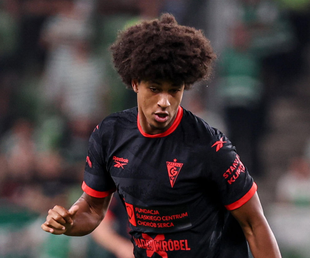 Skrzydłowy Górnika Zabrze Federico na boisku podczas meczu. O nowym liderze zespołu przeczytasz na SE Supersport.