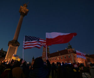 Wizyta prezydenta Joe Bidena w Miasto Stołeczne Warszawa - Plac Zamkowy