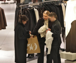 Małgorzata Ostrowska-Królikowska na zakupach