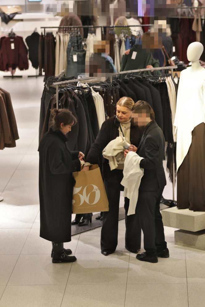 Małgorzata Ostrowska-Królikowska na zakupach