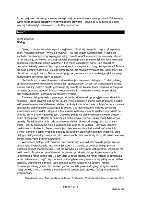 Matura 2023: polski. Arkusze CKE i odpowiedzi. Poziom podstawowy [Formuła 2015]	