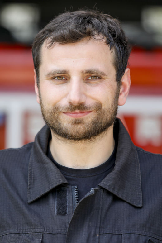 Remiza.  Tomasz Szymański (Łukasz Oleś)