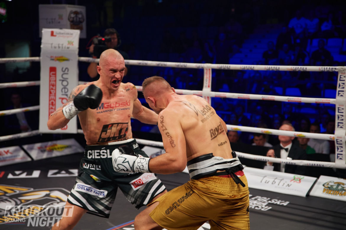 Michał Cieślak wygrał na Knockout Boxing Night 24