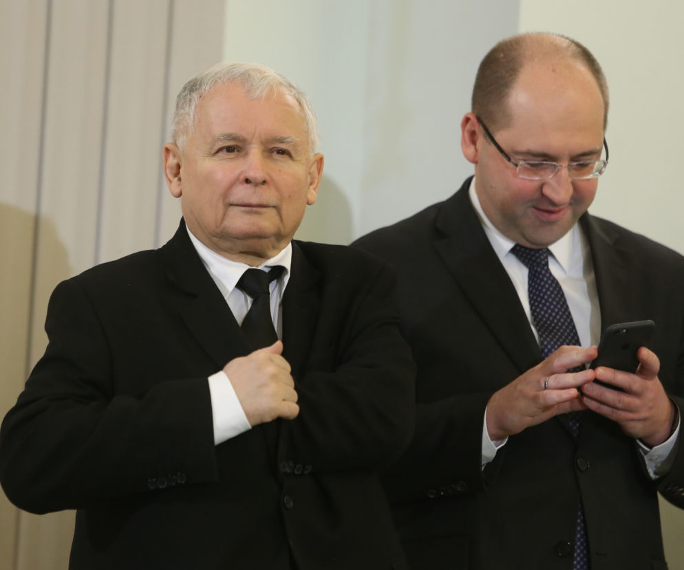  Jarosław Kaczyński i Adam Bielan