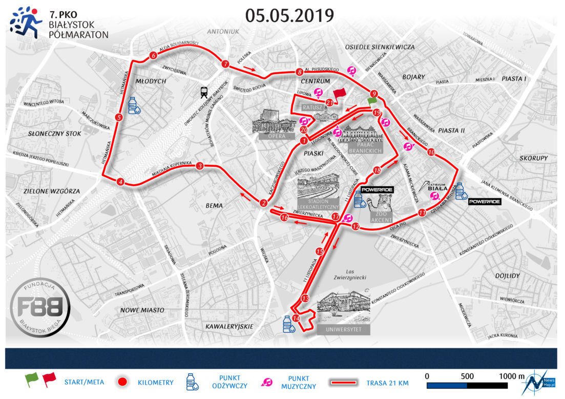 7. PKO Białystok Półmaraton już 4 i 5 maja. To największa impreza biegowa we wschodniej Polsce