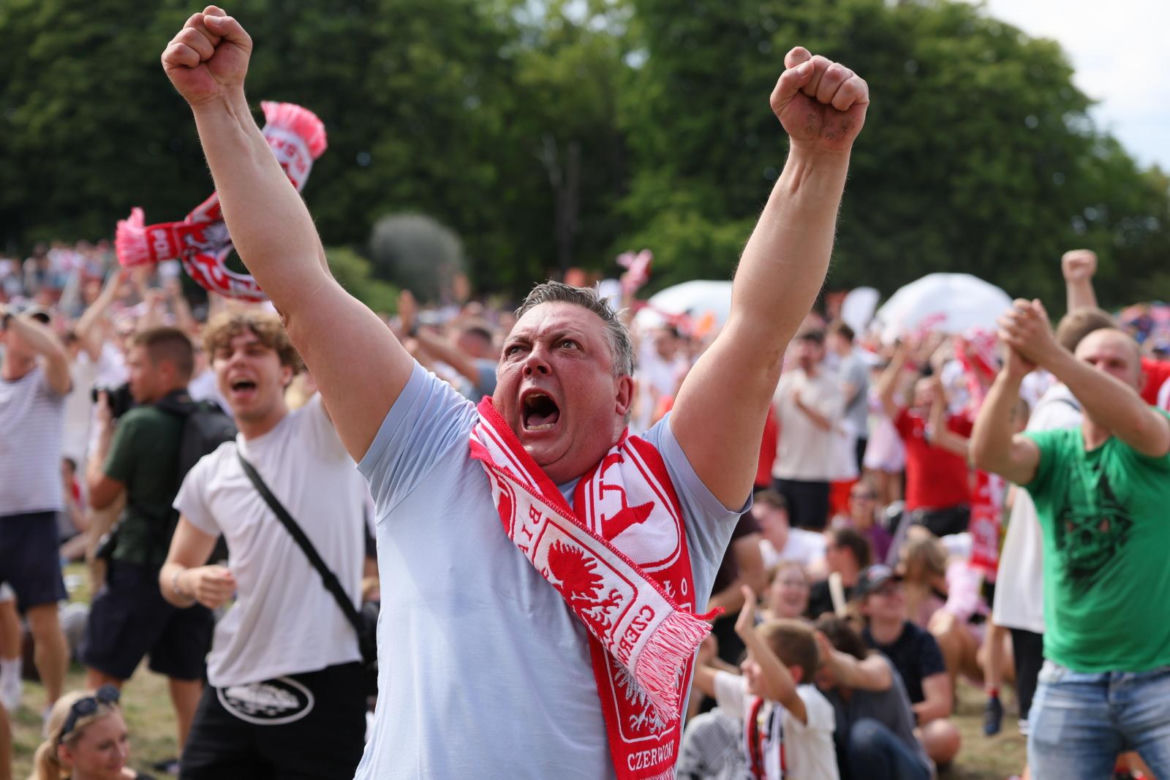 Warszawska Strefa Kibica na Euro 2024 - mecz Polska-Holandia