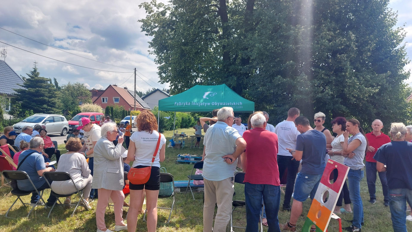 Śniadanie Obywatelskie na os Lubawskim w Iławie