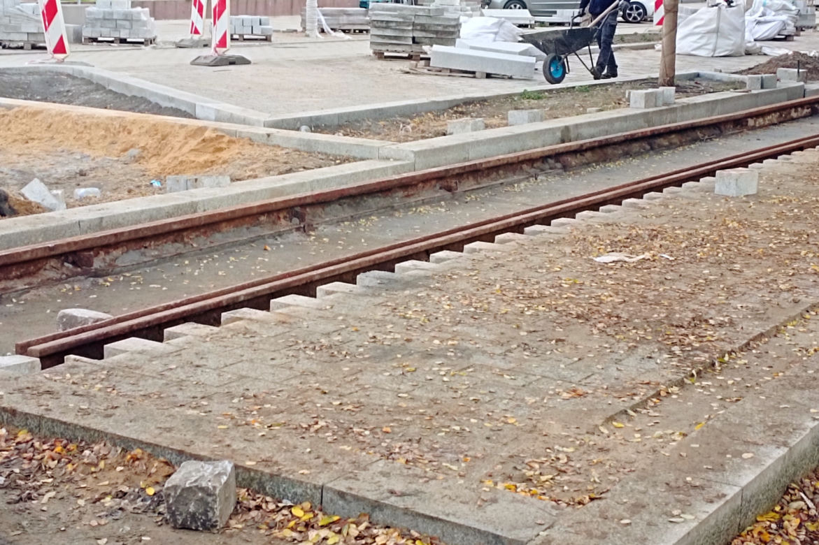 Tory tramwajowe wracają na aleję Wojska Polskiego
