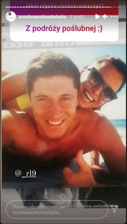 Anna i Robert Lewandowscy