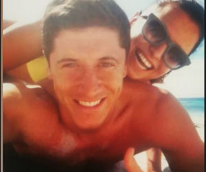 Anna i Robert Lewandowscy