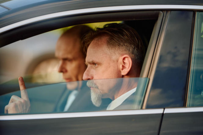 Na Wspólnej odc. 4264. Andrzej (Tomasz Schimscheiner), Jan Ryba (Jacek Pluta)