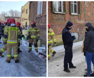 Ostróda: Ewakuacja przy ul. Garnizonowej. Mężczyzna groził, że wysadzi mieszkanie