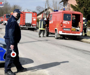  Lubelskie. 11-latka wyprowadziła babcię z pożaru!  Z domu niewiele zostało