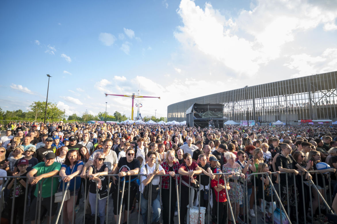 Łydka Grubasa na scenie Sosnowiec Fun Festival