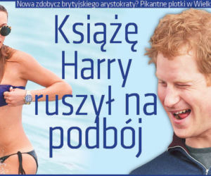 Książę Harry ruszył na podbój