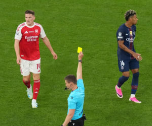 Liga mistrzów. Mecz PSG - Arsenal