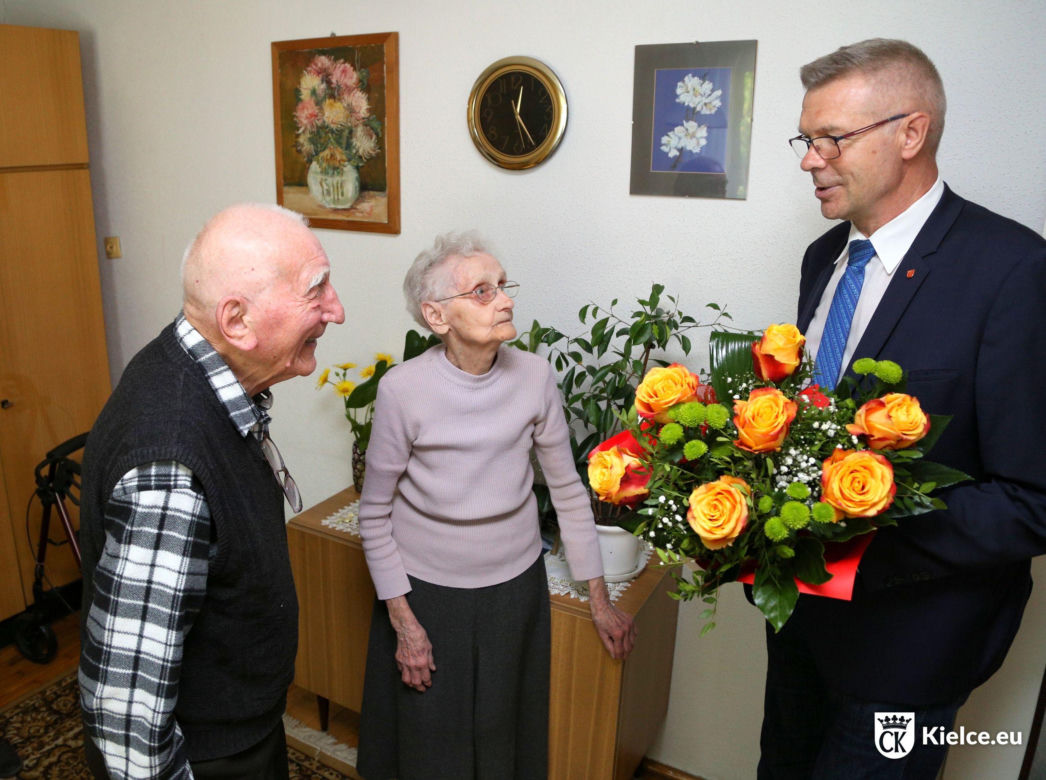 Helena i Tadeusz Zielińscy z Kielc przeżyli razem 70 lat
