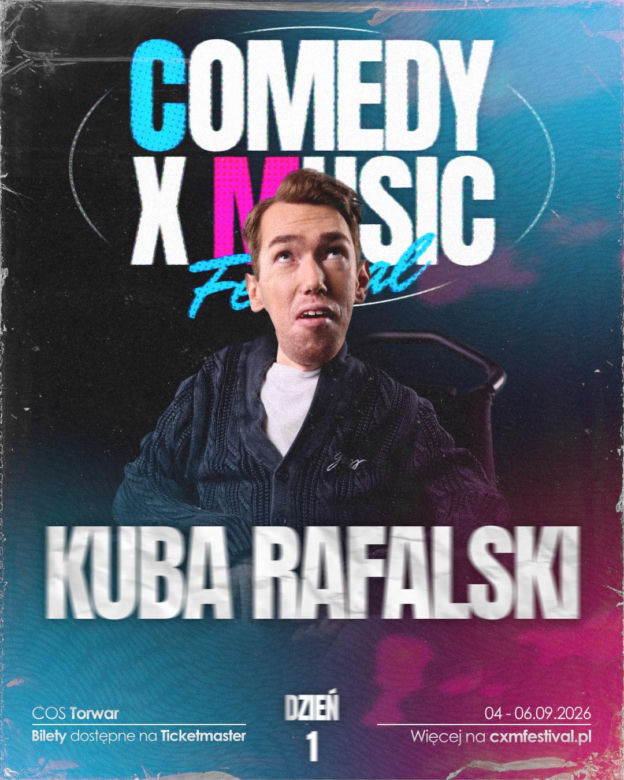TEDE, Tymek, Modelki i roast streamerów. Comedy x Music ogłasza pierwszych artystów festiwalu na Torwarze