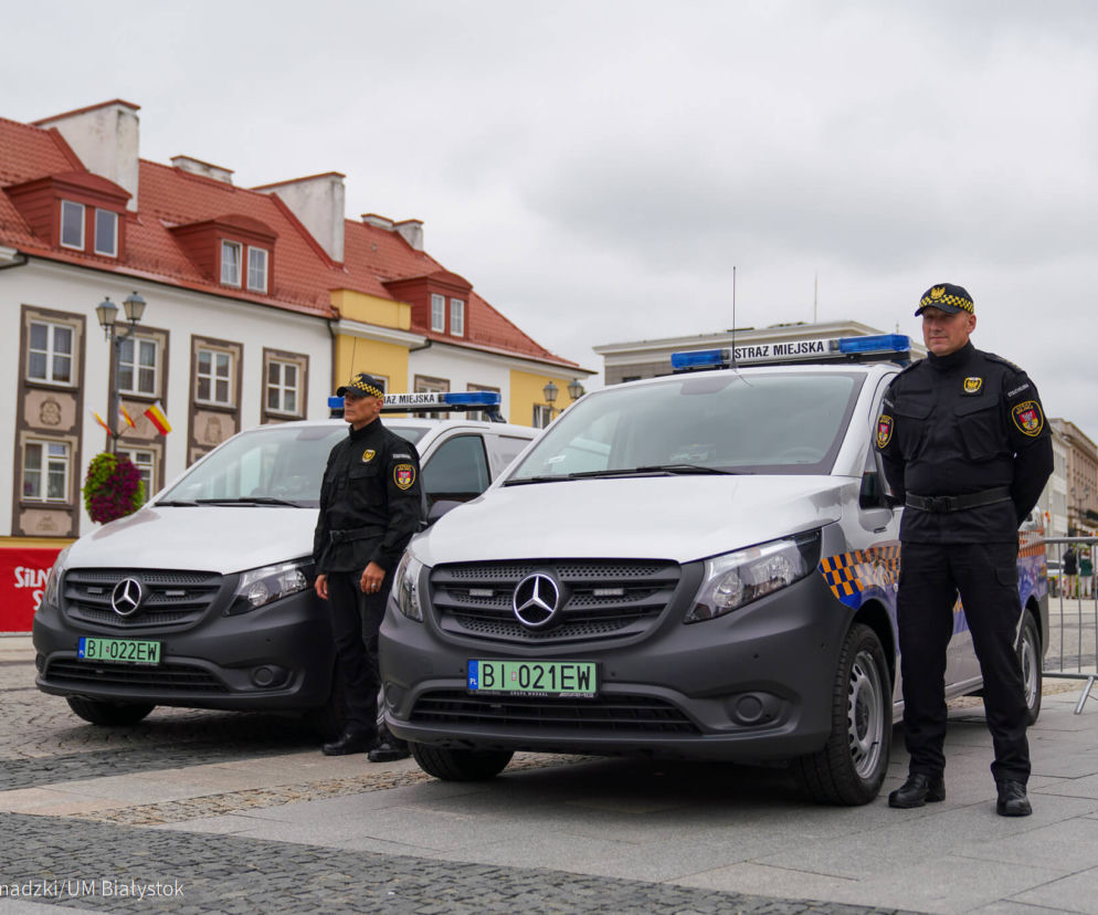 Straż Miejska w Białymstoku dostała nowoczesne samochody [ZDJĘCIA]