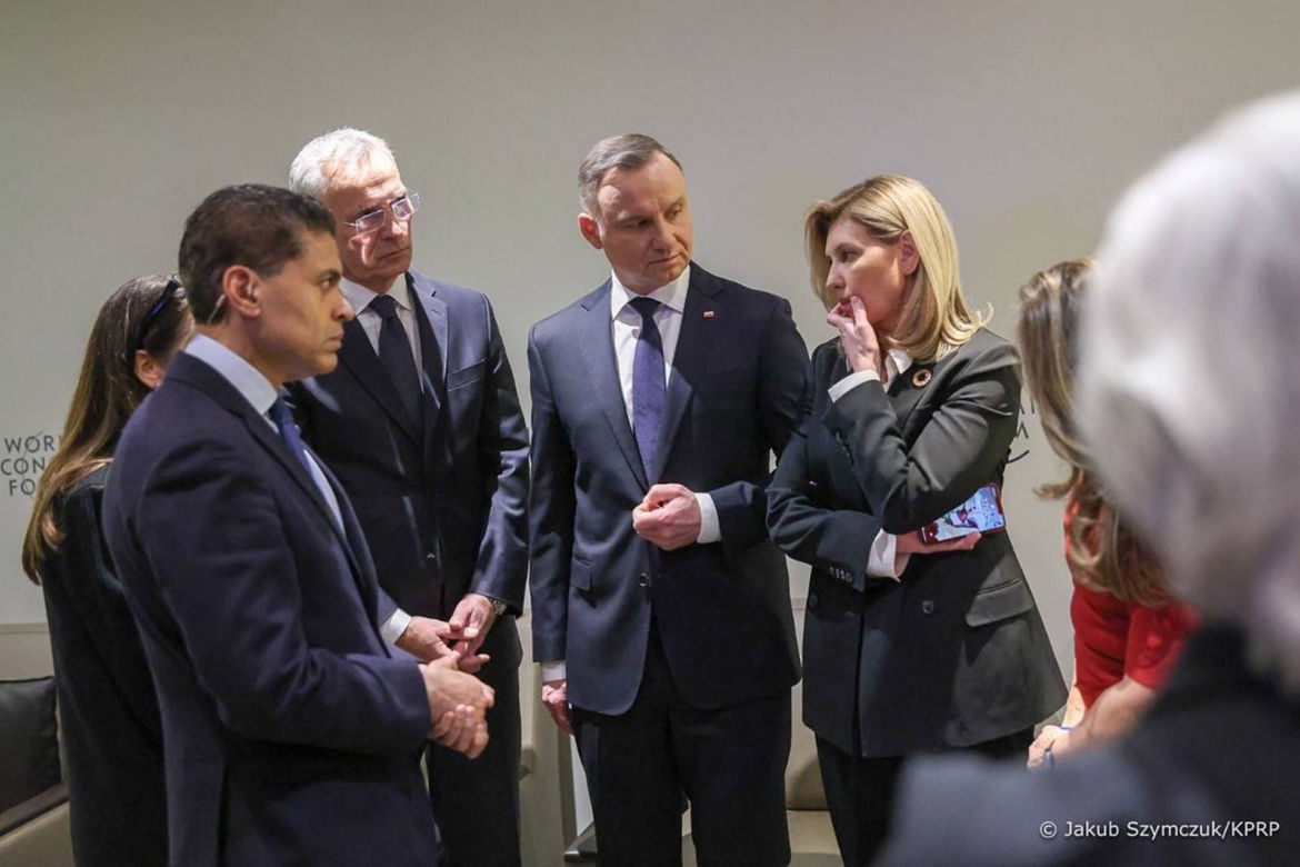 Andrzej Duda rządzi w Davos