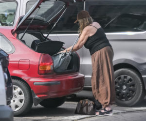 Agnieszka Perepeczko wystroiła się na bazar