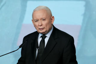 Jarosław Kaczyński mówił o NATO podczas konferencji PiS