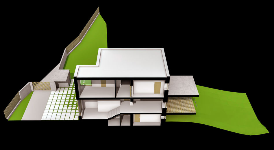 Dom kostka BXBstudio Bogusław Barnaś