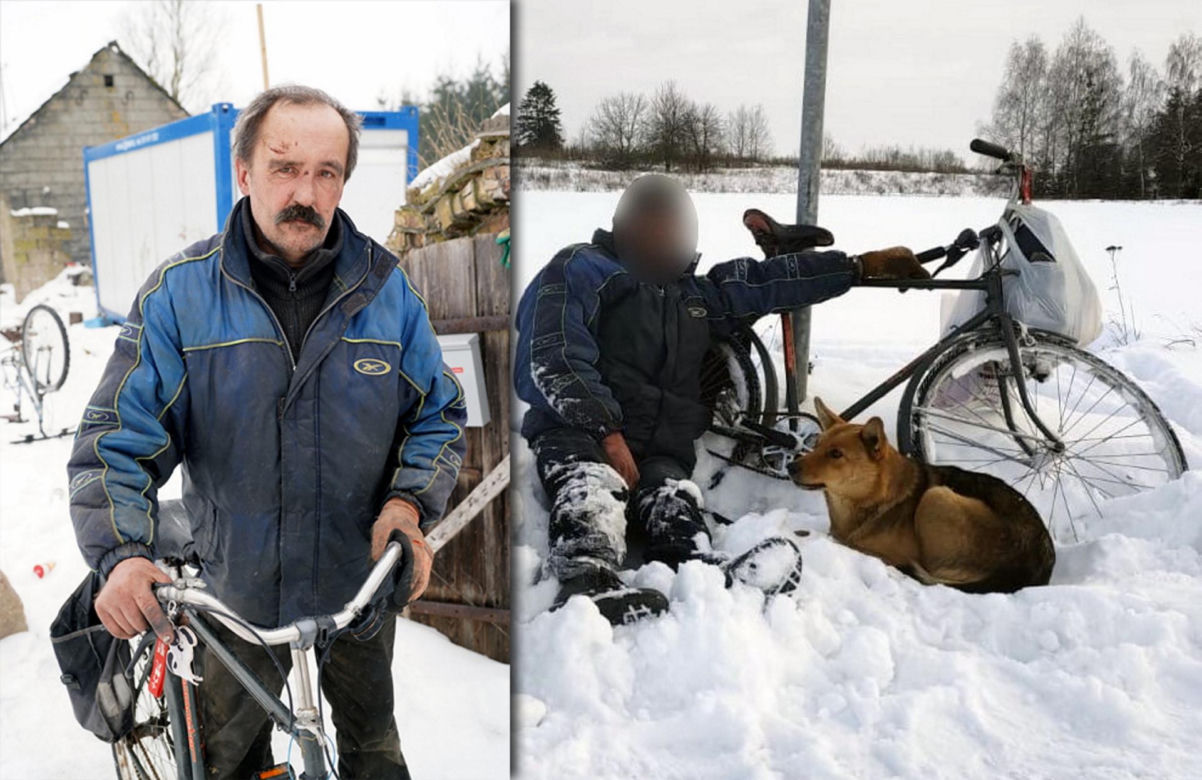 "Pies ogrzał mnie swoim ciałem i ocalił życie". Niezwykła historia z Podlasia