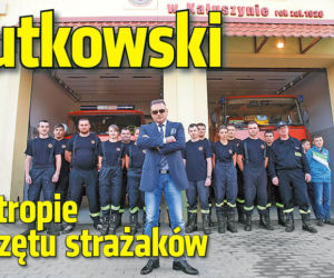 Rutkowski na tropie sprzętu strażaków