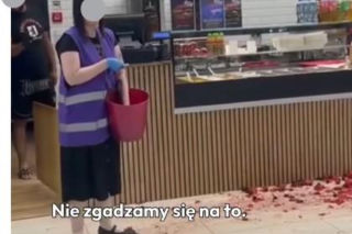 Aktywiści zaatakowali kebab związany z Filipem Chajzerem