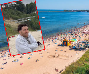 Włoch odwiedził polskie morze. Tego po Bałtyku zupełnie się nie spodziewał!
