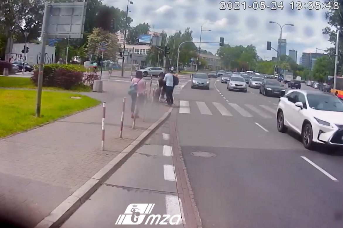 Bohaterskie zachowanie kierowcy autobusu