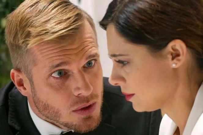 M jak miłość, Artur (Tomasz Ciachorowski), Iza (Adriana Kalska)