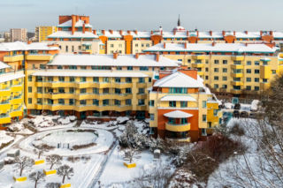 Budynki mieszkalno-usługowe przy ul. Bażantarni, Warszawa