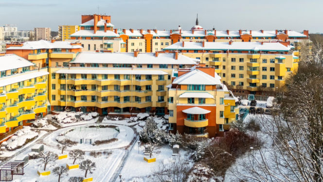 Budynki mieszkalno-usługowe przy ul. Bażantarni, Warszawa