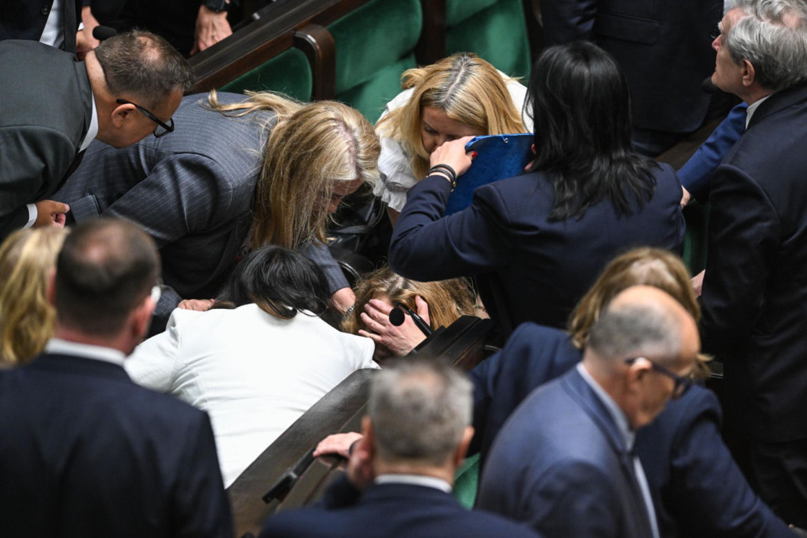 Katarzyna Piekarska zasłabła w sejmie