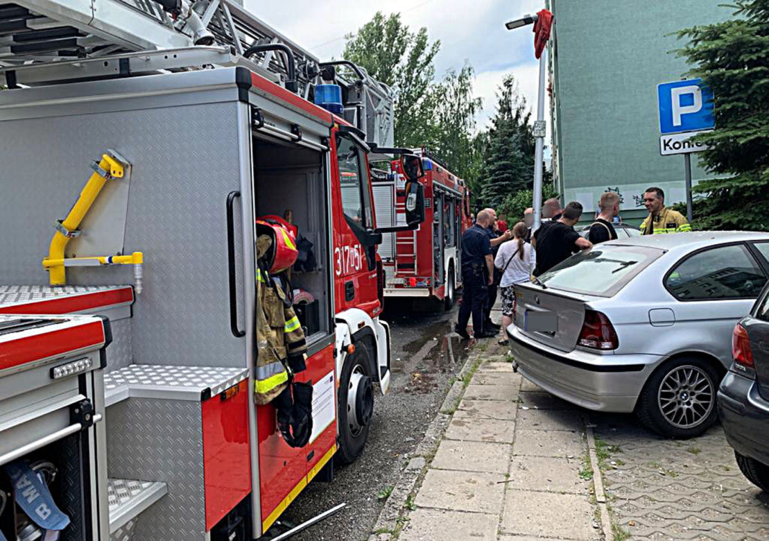 Wybuch w bloku na warszawskim Ursynowie