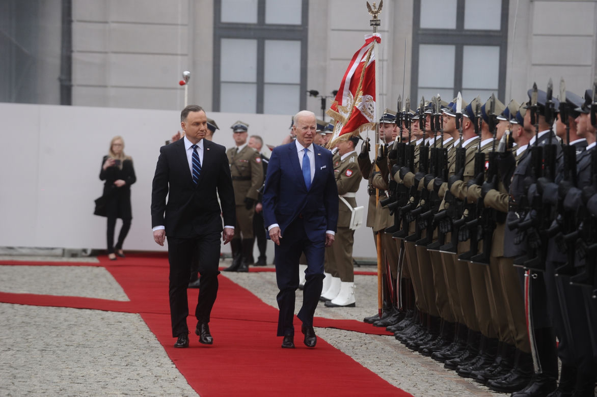 Joe Biden w Pałacu Prezydenckim