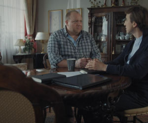 M jak miłość odc. 1894. Tadeusz (Bartłomiej Nowosielski), ksiądz Grzegorz (Paweł Janyst)