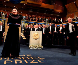 Olga Tokarczuk odebrała literacką Nagrodę Nobla