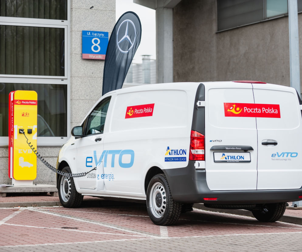 Mercedes-Benz eVito dla Poczty Polskiej